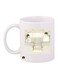 Cartoon Printed Coffee Mug White/Beige/Black
