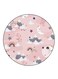 Random Things Printed Fridge Magnet Round Multicolour