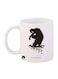 Spiderman Printed Mug White/Black 12ounce