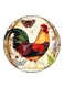 Rooster Printed Fridge Magnet Multicolour