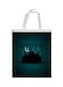 Ramadan And A Mosque Printed Shopping Bag Blue/White