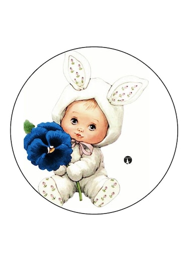 Baby Printed Fridge Magnet Multicolour