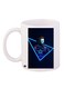 Captain America Printed Coffee Mug White/Blue/Brown 11ounce