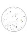 Stars Printed Fridge Magnet Multicolour