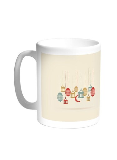 Ramadan Lanterns Printed Coffee Mug White 11ounce
