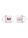 Capricorn Zodiac Mug White/Purple 22cm