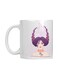 Capricorn Zodiac Mug White/Purple 22cm