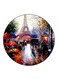 Effiel Tower Printed Fridge Magnet Multicolour