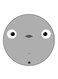 Totoro Printed Fridge Magnet Multicolour