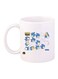 Sonic Video Game Printed Mug White/Blue/Yellow