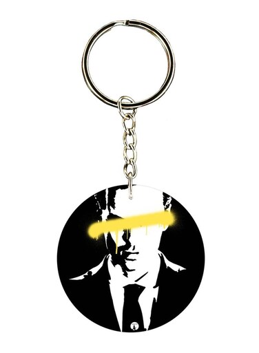 Tv Show Sherlock Printed Keychain