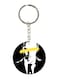 Tv Show Sherlock Printed Keychain