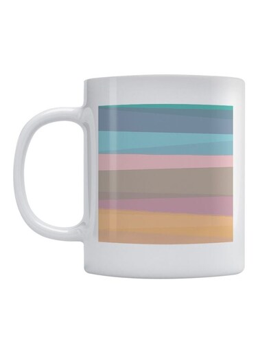 Colors Printed Mug White/Blue/Pink