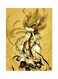 Video Game Sonic Metal Plate Poster Yellow 15 x 20cm