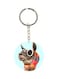 Double Sided Camel Printed Keychain