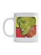 The Mask Printed Coffee Mug Green/Pink/White 350ml