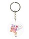 The Anime Digimon Double Side Printed Keychain