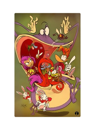 Printed Fridge Magnet Multicolour 8.5x0.4x5.5cm