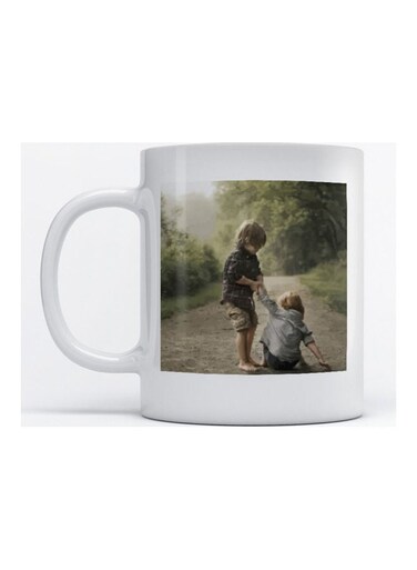 Mug Children for Coffee and Tea White