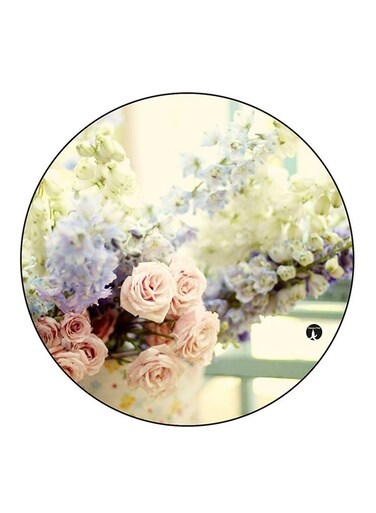 Flowers Printed Fridge Magnet Multicolour