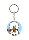 Cartoon Printed Keychain