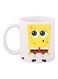 SpongeBob SquarePants Printed Coffee Mug White/Yellow/Brown 11ounce