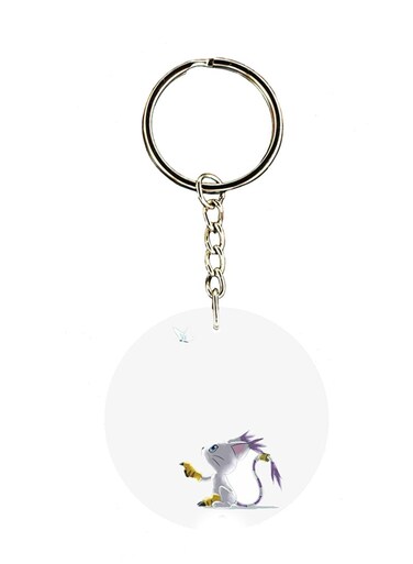 Anime Digimon Key Chain