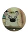 Anime Hamtaro Printed Fridge Magnet Round Multicolour