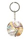 Double Side Anime Digimon Printed Keychain