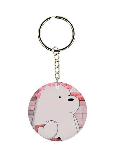 Cartoon Printed Keychain