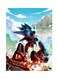 Video Game Sonic Metal Plate Poster Multicolour 15 x 20cm
