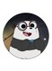 We Bare Bears Printed Fridge Magnet Round Multicolour