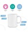 Fathers Mothers Day Gifts for Mom Dad Birthday Gifts from Daughter Son - Grandma Dad Mom Gifts for Christmas Presents, Funny Coffee Mugs, I Love You More Than the Distance 11oz
