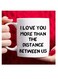 Fathers Mothers Day Gifts for Mom Dad Birthday Gifts from Daughter Son - Grandma Dad Mom Gifts for Christmas Presents, Funny Coffee Mugs, I Love You More Than the Distance 11oz