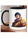 Anime-Inspired 11oz Ceramic Coffee Mug - Microwave &amp; Dishwasher Safe, Perfect for Hot or Cold Beverages, Unique Gift Idea