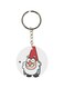 Double Sided Cartoon Printed Keychain