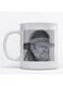 The Undertaker Sketch Printed Coffee Mug White/Grey 9.2x7.7cm