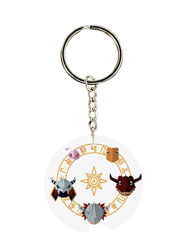 Anime Digimon Key Chain
