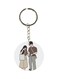 Couple Printed Keychain