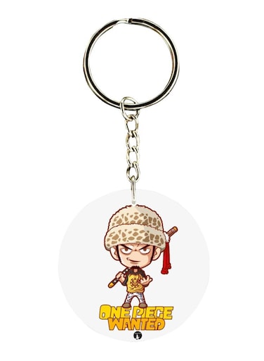 The Anime One Piece Printed Keychain