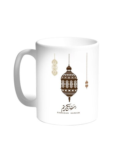Ramadan Kareem Printed Coffee Mug White 11ounce