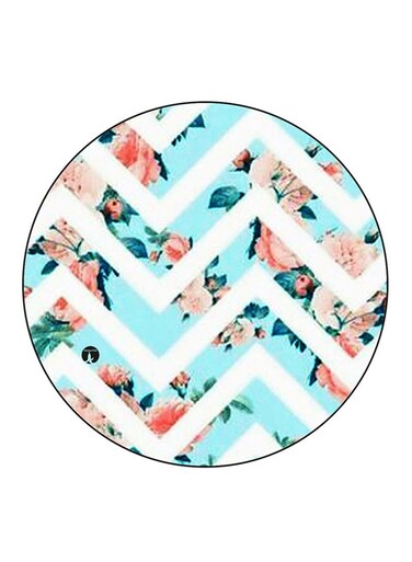 Flowers Printed Fridge Magnet Multicolour