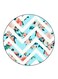 Flowers Printed Fridge Magnet Multicolour