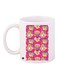 Barbie Printed Coffee Mug White/Pink/Yellow 11ounce