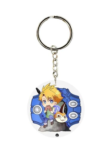 Digimon Anime Printed Keychain
