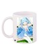 Anime Girl Printed Coffee Mug White/Blue/Beige