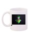 Joker Printed Coffee Mug White Black Green 11 ounce