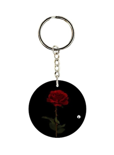 Rose Themed Keychain