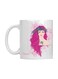 Virgo Zodiac Mug White/Pink 22cm