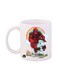 Deadpool Printed Mug White/Red/Black 12ounce